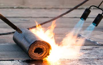 Low Tharston asphalt flat roofing repairs